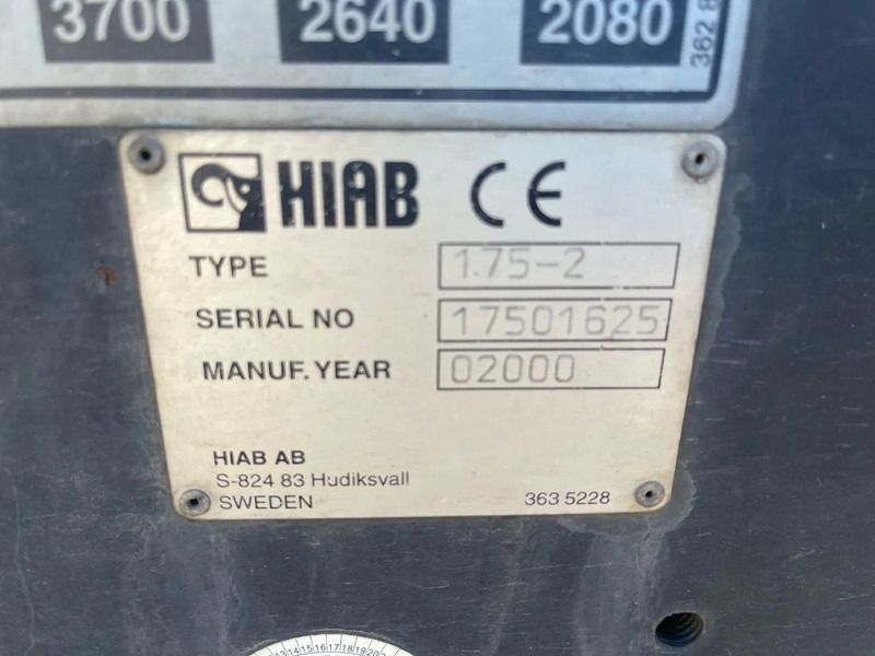 Kaiser HIAB 175, REMOTE control, retractable - Бортовий напівпричіп/ Платформа: фото 5 Kaiser HIAB 175, REMOTE control, retractable - Бортовий напівпричіп/ Платформа: фото 5