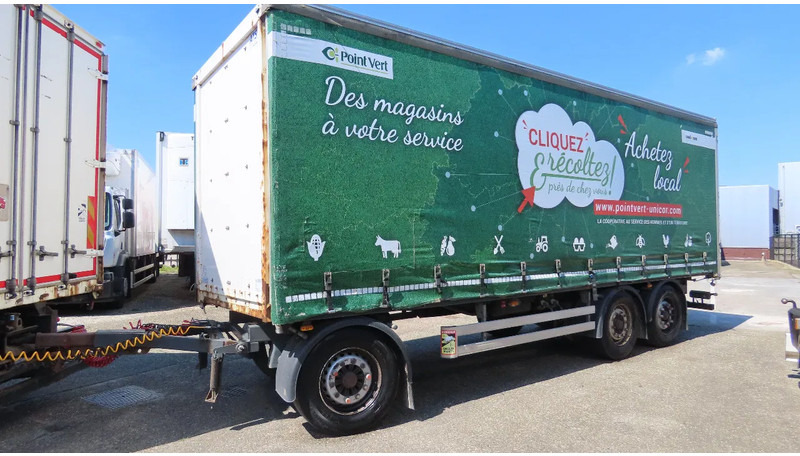 Lecitrailer 27000 kg! Liftaxel, 3 axel BPW, Edscha - Тентований причіп: фото 2 Lecitrailer 27000 kg! Liftaxel, 3 axel BPW, Edscha - Тентований причіп: фото 2