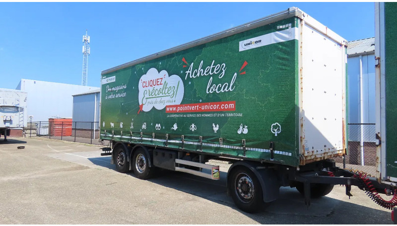 Lecitrailer 27000 kg! Liftaxel, 3 axel BPW, Edscha - Тентований причіп: фото 3 Lecitrailer 27000 kg! Liftaxel, 3 axel BPW, Edscha - Тентований причіп: фото 3