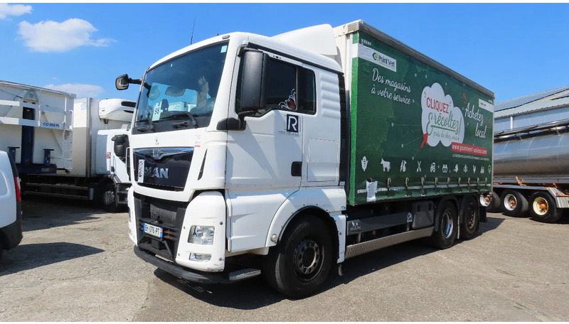 MAN TGX 18.480 446577 KM! RETARDER+ liftaxel + moving axel - Тентована вантажівка: фото 5 MAN TGX 18.480 446577 KM! RETARDER+ liftaxel + moving axel - Тентована вантажівка: фото 5