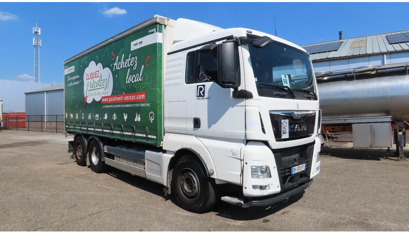 MAN TGX 18.480 446577 KM! RETARDER+ liftaxel + moving axel - Тентована вантажівка: фото 1 MAN TGX 18.480 446577 KM! RETARDER+ liftaxel + moving axel - Тентована вантажівка: фото 1