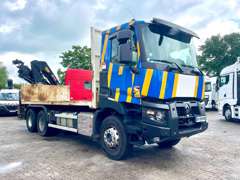 Renault C430 HIAB X-HIDOU 18 8 , RETARDER, WHEELBASE 4.35M, NAVI - Вантажівка з маніпулятором: фото 1 Renault C430 HIAB X-HIDOU 18 8 , RETARDER, WHEELBASE 4.35M, NAVI - Вантажівка з маніпулятором: фото 1