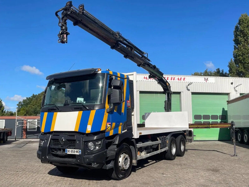 Renault C430 Year 2018 X HIDUO 188 HIAB CRANE, RETARDER, NAVI - Вантажівка з маніпулятором: фото 1 Renault C430 Year 2018 X HIDUO 188 HIAB CRANE, RETARDER, NAVI - Вантажівка з маніпулятором: фото 1