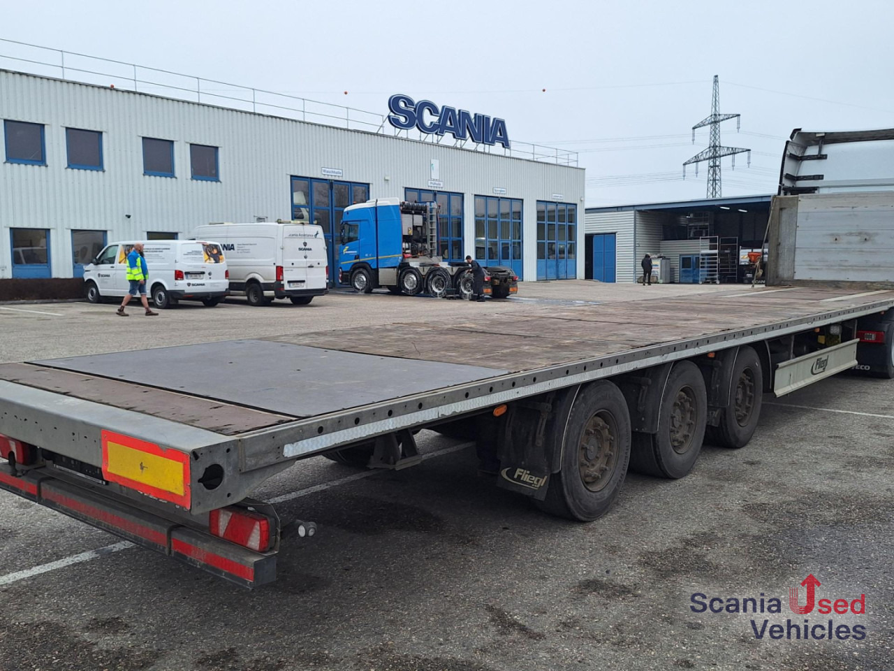 FLIEGL SDS 350 Plateau !! - Бортовий напівпричіп/ Платформа: фото 1 FLIEGL SDS 350 Plateau !! - Бортовий напівпричіп/ Платформа: фото 1