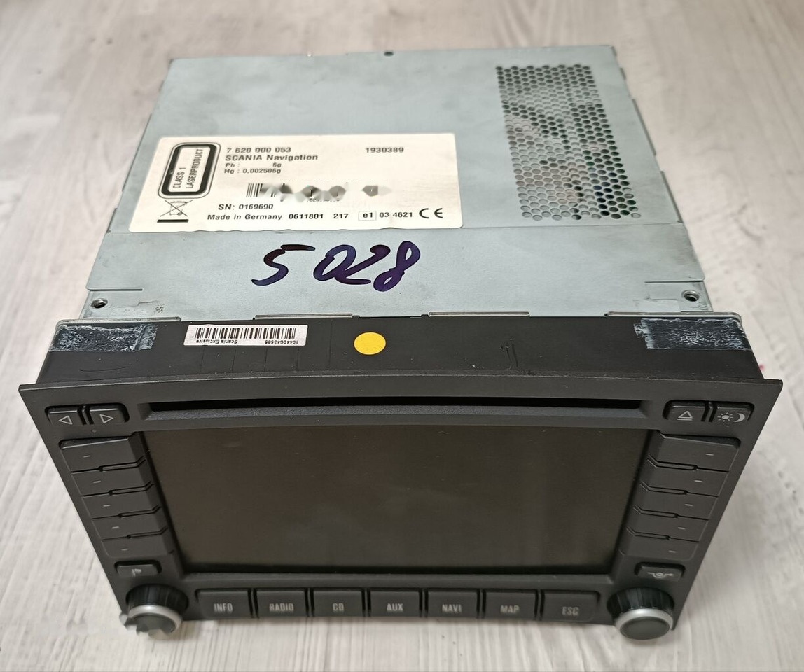 Bosch SCANIA SAT NAV, DVD/CD PLAYER Scania - Навігаційна система в категорії Вантажівки: фото 3 Bosch SCANIA SAT NAV, DVD/CD PLAYER Scania - Навігаційна система в категорії Вантажівки: фото 3