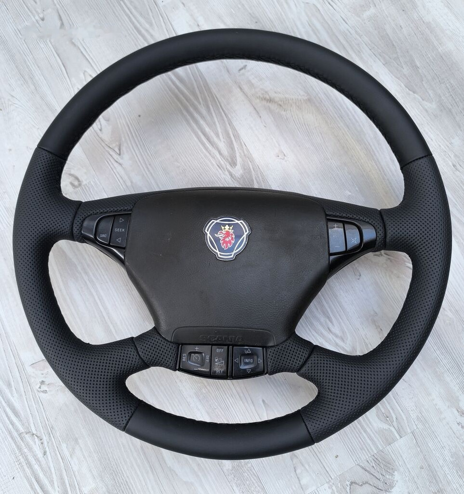 Scania NEW LEATHER Scania R - Рульове колесо в категорії Вантажівки: фото 1 Scania NEW LEATHER Scania R - Рульове колесо в категорії Вантажівки: фото 1