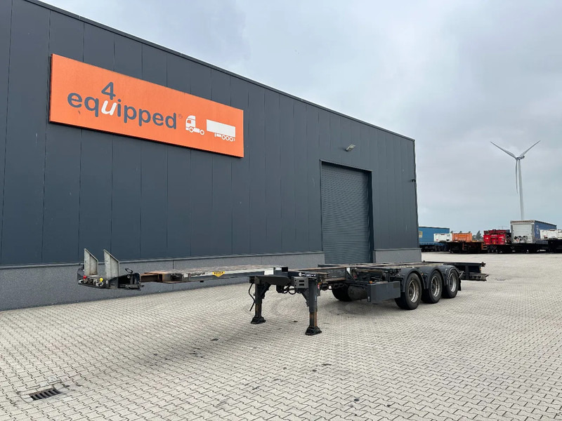 Broshuis 3UCC-39/45 FLN, 45FT High Cube multi, BPW, liftaxle, NL-chassis, 2x available - Контейнеровоз/ Змінний кузов напівпричіп: фото 1 Broshuis 3UCC-39/45 FLN, 45FT High Cube multi, BPW, liftaxle, NL-chassis, 2x available - Контейнеровоз/ Змінний кузов напівпричіп: фото 1