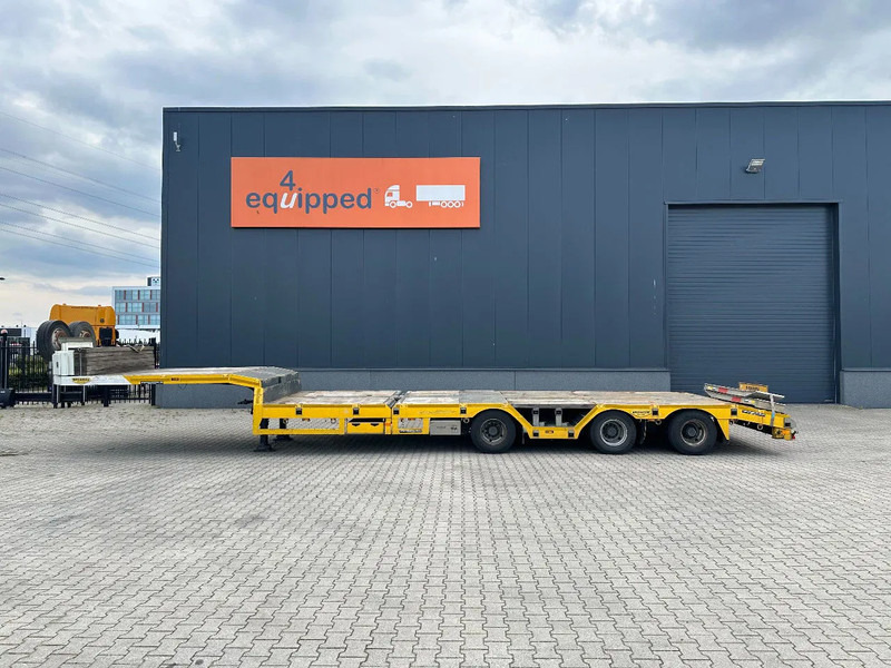 Broshuis E-2190/27 lowloader, wheel well, 4,1m extendable, steering axle - Низькорамна платформа напівпричіп: фото 4 Broshuis E-2190/27 lowloader, wheel well, 4,1m extendable, steering axle - Низькорамна платформа напівпричіп: фото 4