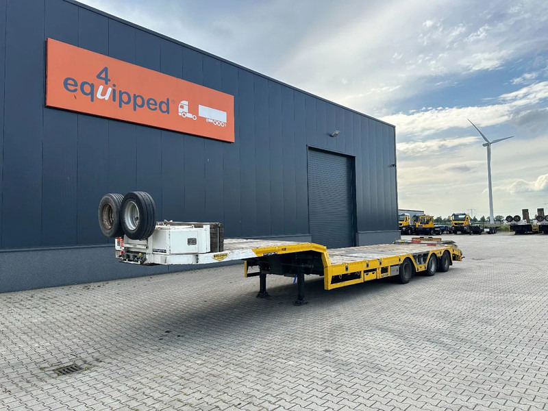 Broshuis E-2190/27 lowloader, wheel well, 4,1m extendable, steering axle - Низькорамна платформа напівпричіп: фото 2 Broshuis E-2190/27 lowloader, wheel well, 4,1m extendable, steering axle - Низькорамна платформа напівпричіп: фото 2