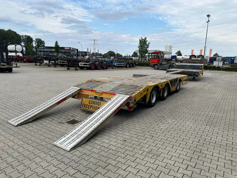 Broshuis E-2190/27 lowloader, wheel well, 4,1m extendable, steering axle - Низькорамна платформа напівпричіп: фото 4 Broshuis E-2190/27 lowloader, wheel well, 4,1m extendable, steering axle - Низькорамна платформа напівпричіп: фото 4