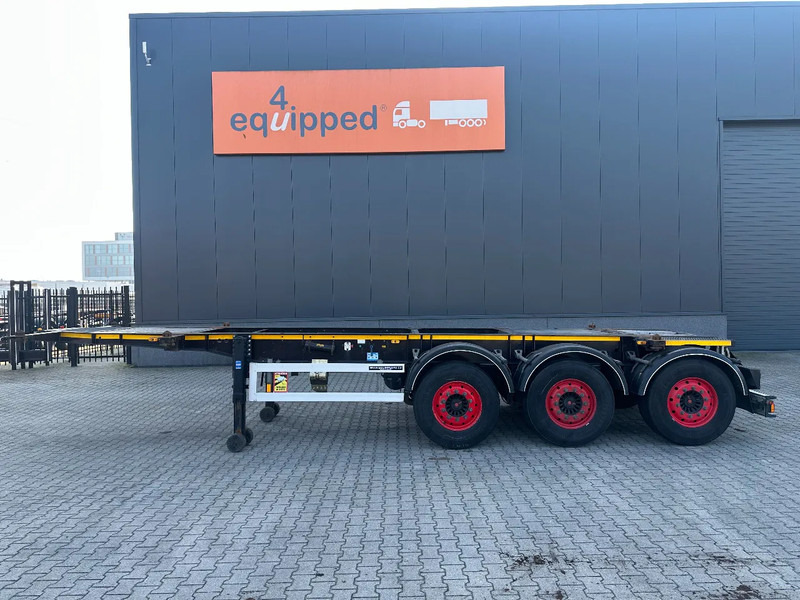 Burg 20FT / 20FT SWAP ADR (EX/II, EX/III, FL, AT) Chassis, 3.690kg, SAF INTRADISC, 2x Liftaxle, NL-chassis, APK/ADR: 08-2025 - Контейнеровоз/ Змінний кузов напівпричіп: фото 2 Burg 20FT / 20FT SWAP ADR (EX/II, EX/III, FL, AT) Chassis, 3.690kg, SAF INTRADISC, 2x Liftaxle, NL-chassis, APK/ADR: 08-2025 - Контейнеровоз/ Змінний кузов напівпричіп: фото 2