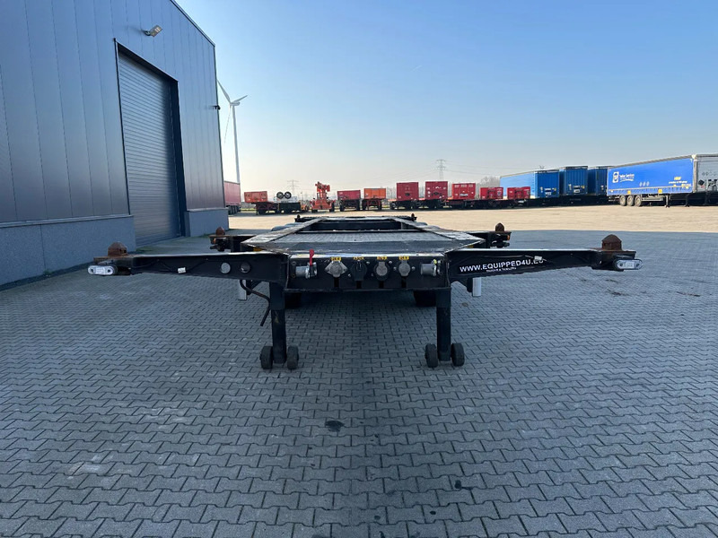 Burg 20FT + 20FT SWAP ADR (EX/II, EX/III, FL, AT) Chassis, empty weight: 3.690kg, SAF INTRADISC, 2x Liftaxle, NL-chassis, APK/ADR: 08 - Контейнеровоз/ Змінний кузов напівпричіп: фото 5 Burg 20FT + 20FT SWAP ADR (EX/II, EX/III, FL, AT) Chassis, empty weight: 3.690kg, SAF INTRADISC, 2x Liftaxle, NL-chassis, APK/ADR: 08 - Контейнеровоз/ Змінний кузов напівпричіп: фото 5