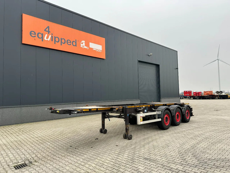 Burg 20FT ADR (EX/II, EX/III, FL, AT) Chassis, Empty weight : 3.690kg, SAF INTRADISC, 2x Liftaxle, NL-chassis, APK/ADR: 06-2025 - Контейнеровоз/ Змінний кузов напівпричіп: фото 1 Burg 20FT ADR (EX/II, EX/III, FL, AT) Chassis, Empty weight : 3.690kg, SAF INTRADISC, 2x Liftaxle, NL-chassis, APK/ADR: 06-2025 - Контейнеровоз/ Змінний кузов напівпричіп: фото 1