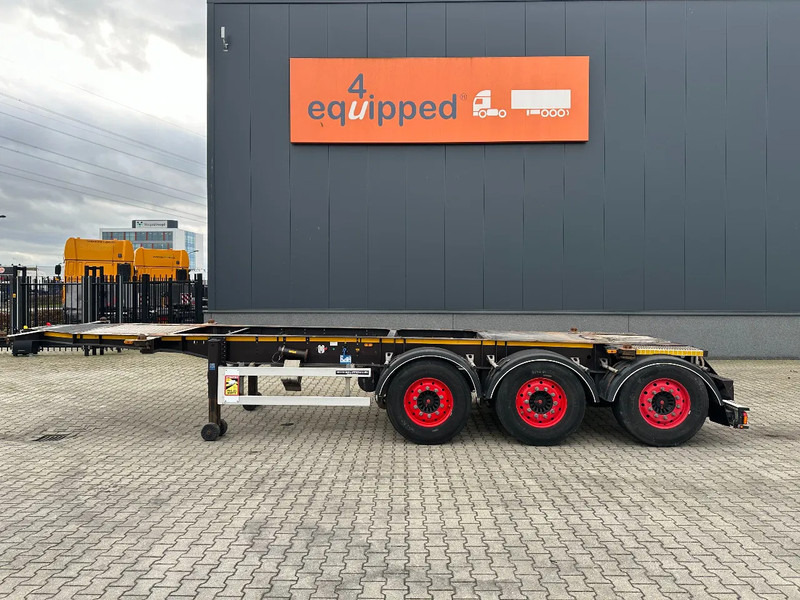 Burg 20FT ADR (EX/II, EX/III, FL, AT) Chassis, Empty weight : 3.690kg, SAF INTRADISC, 2x Liftaxle, NL-chassis - Контейнеровоз/ Змінний кузов напівпричіп: фото 2 Burg 20FT ADR (EX/II, EX/III, FL, AT) Chassis, Empty weight : 3.690kg, SAF INTRADISC, 2x Liftaxle, NL-chassis - Контейнеровоз/ Змінний кузов напівпричіп: фото 2