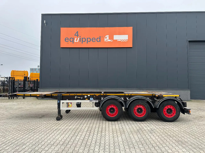 Burg 20FT ADR (EX/II, EX/III, FL, AT) Chassis, leeggewicht: 3.690kg, SAF INTRADISC, 2x Liftaxle, NL-chassis, APK: 08-2025 - Контейнеровоз/ Змінний кузов напівпричіп: фото 2 Burg 20FT ADR (EX/II, EX/III, FL, AT) Chassis, leeggewicht: 3.690kg, SAF INTRADISC, 2x Liftaxle, NL-chassis, APK: 08-2025 - Контейнеровоз/ Змінний кузов напівпричіп: фото 2