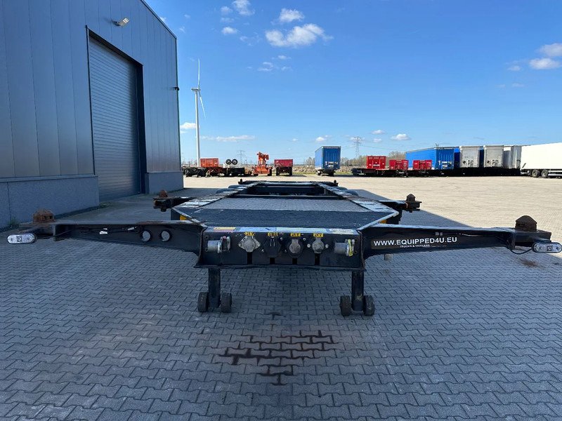 Контейнеровоз/ Змінний кузов напівпричіп Burg 20FT ADR (EX/II, EX/III, FL, AT), Leergewicht: 3.690kg, SAF INTRADISC, 2x liftaxle, ALCOA, NL-Chassis, APK/ADR: 08-2025: фото 9
