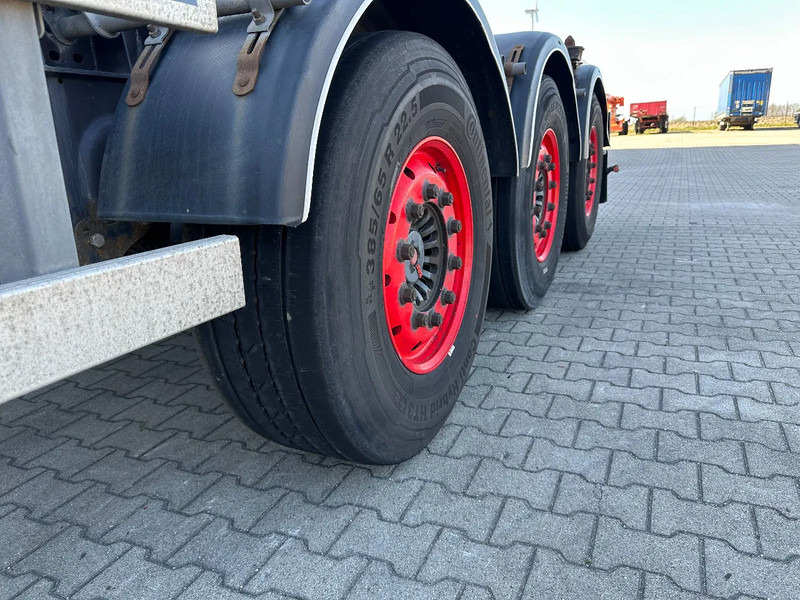 Контейнеровоз/ Змінний кузов напівпричіп Burg 20FT ADR (EX/II, EX/III, FL, AT), Leergewicht: 3.690kg, SAF INTRADISC, 2x liftaxle, ALCOA, NL-Chassis, APK/ADR: 08-2025: фото 13