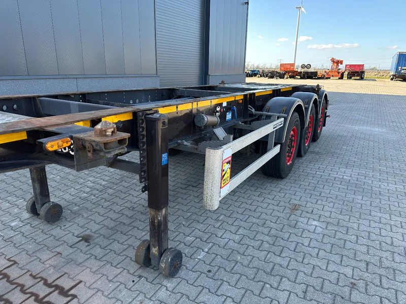 Контейнеровоз/ Змінний кузов напівпричіп Burg 20FT ADR (EX/II, EX/III, FL, AT), Leergewicht: 3.690kg, SAF INTRADISC, 2x liftaxle, ALCOA, NL-Chassis, APK/ADR: 08-2025: фото 19