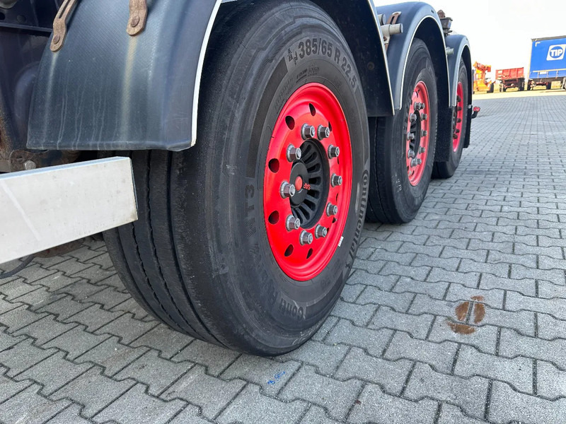 Контейнеровоз/ Змінний кузов напівпричіп Burg 20FT ADR (EX/II, EX/III, FL, AT), empty weight: 3.690kg, SAF INTRADISC, 2x liftaxle, ALCOA, NL-Chassis: фото 19