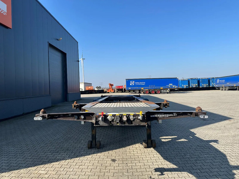 Burg 20FT ADR (EX/II, EX/III, FL, AT), empty weight: 3.690kg, SAF INTRADISC, 2x liftaxle, ALCOA, NL-Chassis - Контейнеровоз/ Змінний кузов напівпричіп: фото 4 Burg 20FT ADR (EX/II, EX/III, FL, AT), empty weight: 3.690kg, SAF INTRADISC, 2x liftaxle, ALCOA, NL-Chassis - Контейнеровоз/ Змінний кузов напівпричіп: фото 4