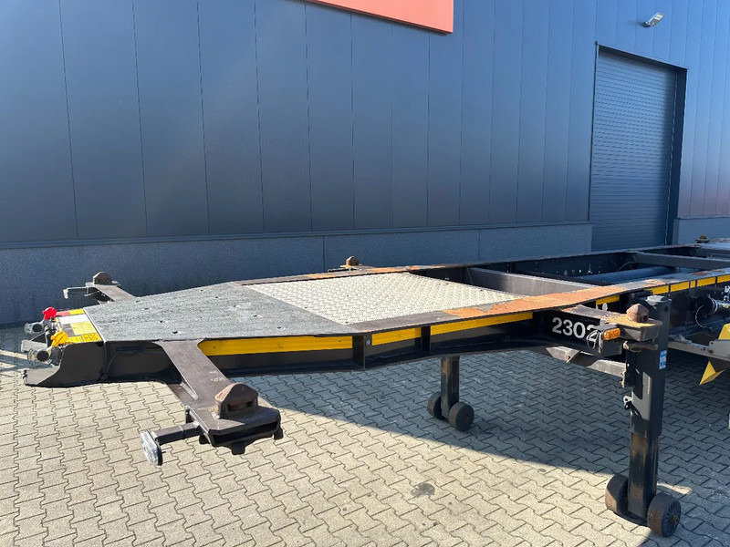 Контейнеровоз/ Змінний кузов напівпричіп Burg 20FT ADR (EX/II, EX/III, FL, AT), empty weight: 3.690kg, SAF INTRADISC, 2x liftaxle, ALCOA, NL-Chassis: фото 15