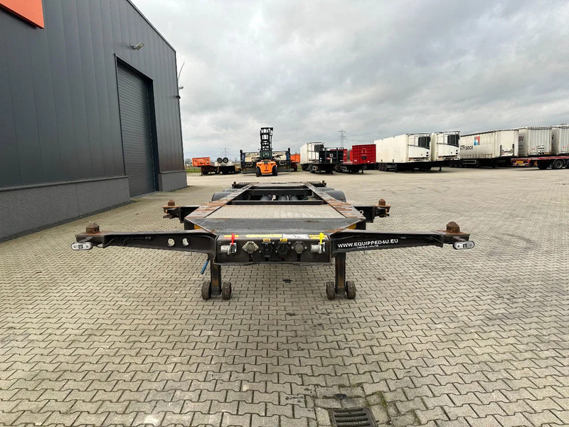 Burg 25X 20FT ADR (EX/II, EX/III, FL, AT) Chassis, Empty weight : 3.690kg, SAF INTRADISC, 2x Liftaxle, NL-chassis - Контейнеровоз/ Змінний кузов напівпричіп: фото 5 Burg 25X 20FT ADR (EX/II, EX/III, FL, AT) Chassis, Empty weight : 3.690kg, SAF INTRADISC, 2x Liftaxle, NL-chassis - Контейнеровоз/ Змінний кузов напівпричіп: фото 5