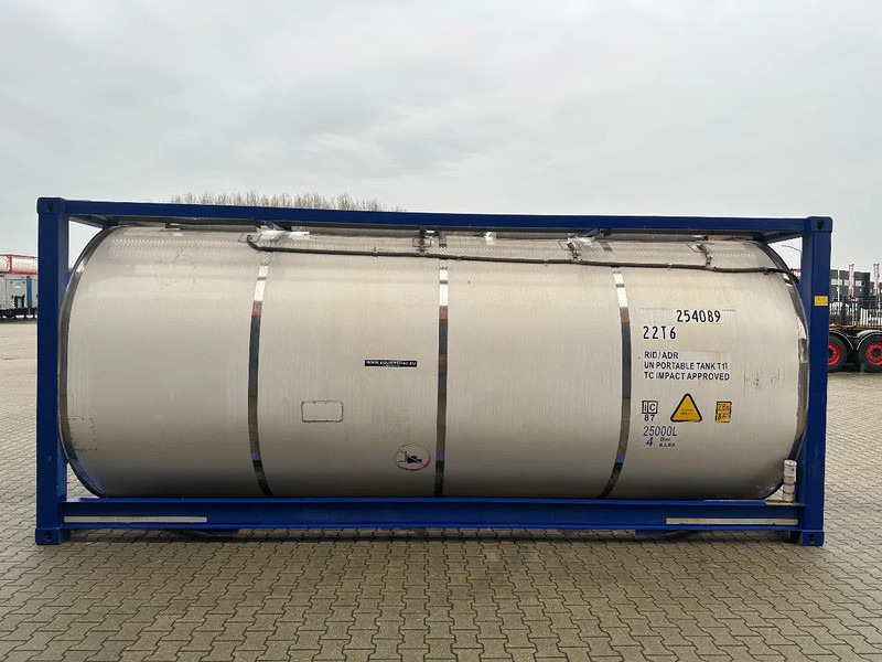 CIMC 20FT ISO, 25.060L / 1-COMP / 3 BAFFELS / T11 / 4 manholes / ADR valid until 10/2027 - Резервуар для зберігання: фото 3 CIMC 20FT ISO, 25.060L / 1-COMP / 3 BAFFELS / T11 / 4 manholes / ADR valid until 10/2027 - Резервуар для зберігання: фото 3