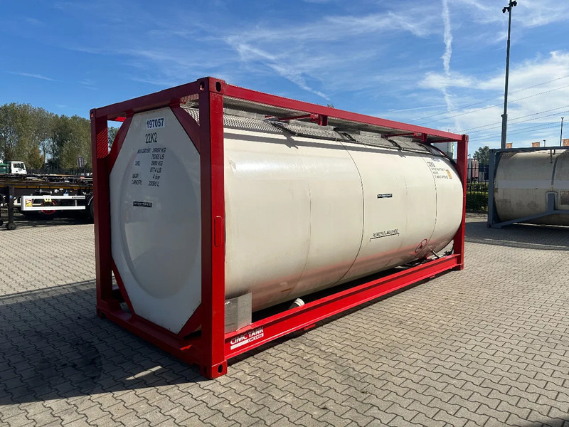 CIMC 20FT ISO, 25.080L/1-COMP/3 BAFFELS/4 covers, 5Y valid until 12/2026 - Резервуар для зберігання: фото 5 CIMC 20FT ISO, 25.080L/1-COMP/3 BAFFELS/4 covers, 5Y valid until 12/2026 - Резервуар для зберігання: фото 5