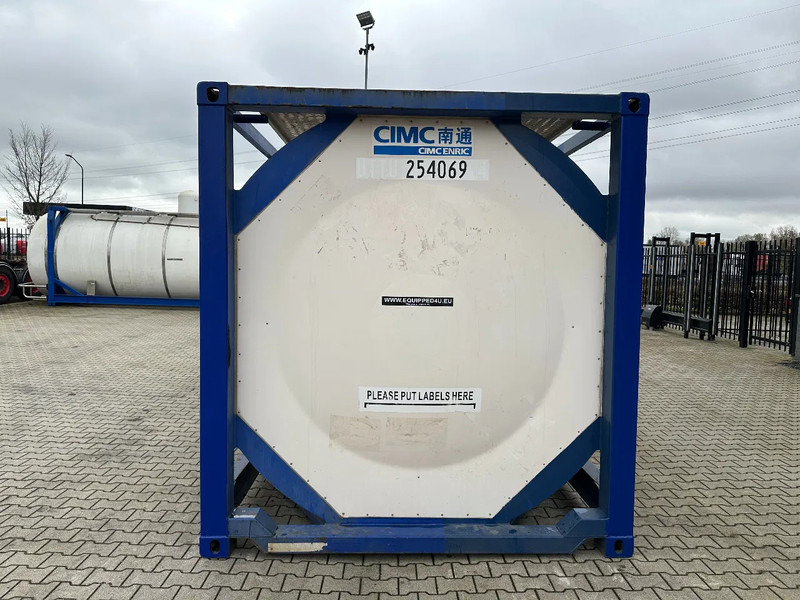 CIMC 20FT ISO, 25.090L / 1-COMP / 3 BAFFELS / T12 / 4 manholes / ADR valid until 06/2027 - Резервуар для зберігання: фото 5 CIMC 20FT ISO, 25.090L / 1-COMP / 3 BAFFELS / T12 / 4 manholes / ADR valid until 06/2027 - Резервуар для зберігання: фото 5