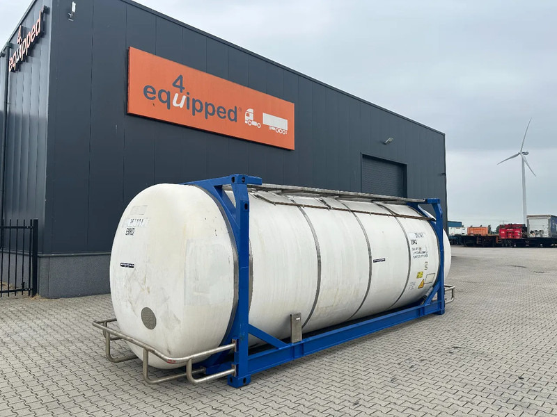 CIMC 20FT SWAP 35.040L, 4 baffles / 5 holes / T11 / 5Y-test valid till 08/2027 - Резервуар для зберігання: фото 1 CIMC 20FT SWAP 35.040L, 4 baffles / 5 holes / T11 / 5Y-test valid till 08/2027 - Резервуар для зберігання: фото 1
