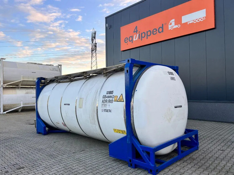 CPV 30.890L, steam heating, UN PORTABLE, T7, 5Y+CSC insp.: 02/2026 - Резервуар для зберігання: фото 2 CPV 30.890L, steam heating, UN PORTABLE, T7, 5Y+CSC insp.: 02/2026 - Резервуар для зберігання: фото 2