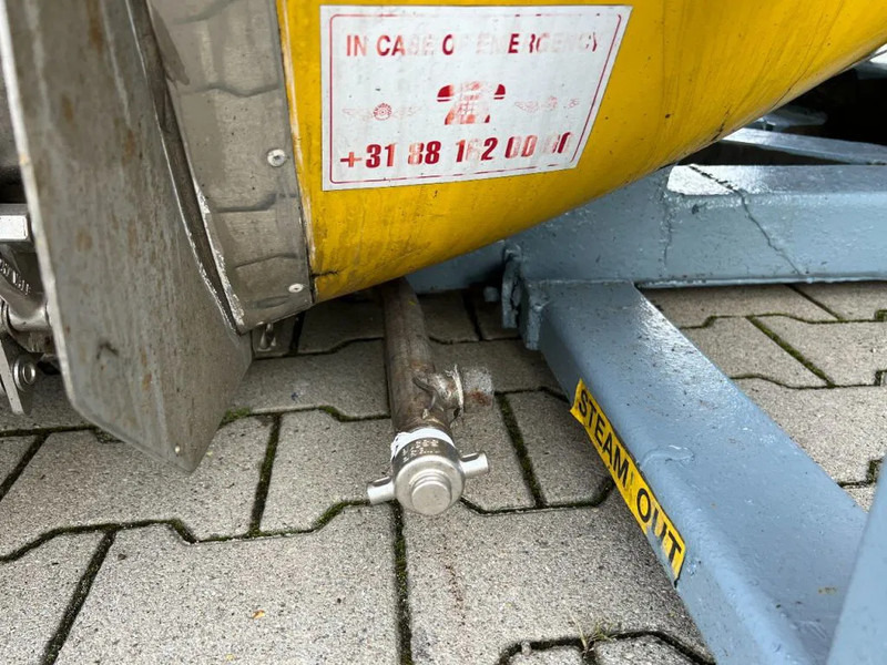 Резервуар для зберігання Для транспортування хімікатів CPV 31.360L, steam heating, UN PORTABLE, T11, 5Y+CSC insp.: 02/2026: фото 8