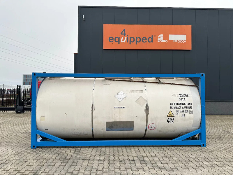 Consani 25.100L / 1-COMP, 20FT ISO, UN PORTABLE T11, 2,5Y-inspection till: 02-2028 - Резервуар для зберігання: фото 3 Consani 25.100L / 1-COMP, 20FT ISO, UN PORTABLE T11, 2,5Y-inspection till: 02-2028 - Резервуар для зберігання: фото 3