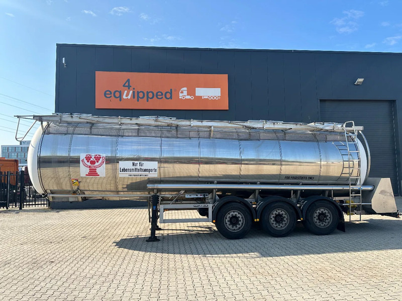 Feldbinder FOOD / LEVENSMIDDELEN / LEBENSMITTEL / 33.500L / 3-COMP / PUMP / NL-trailer / APK: 05-2026 - Напівпричіп цистерна: фото 2 Feldbinder FOOD / LEVENSMIDDELEN / LEBENSMITTEL / 33.500L / 3-COMP / PUMP / NL-trailer / APK: 05-2026 - Напівпричіп цистерна: фото 2