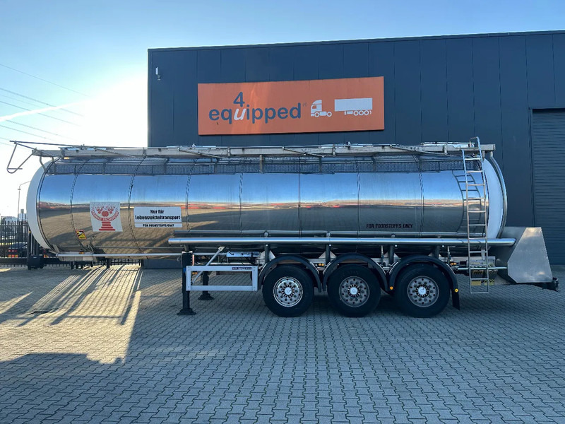 Feldbinder FOOD / LEVENSMIDDELEN/ LEBENSMITTEL / 33.500L / 3-COMP / PUMP / NL-trailer / APK: 05-2026 - Напівпричіп цистерна: фото 2 Feldbinder FOOD / LEVENSMIDDELEN/ LEBENSMITTEL / 33.500L / 3-COMP / PUMP / NL-trailer / APK: 05-2026 - Напівпричіп цистерна: фото 2