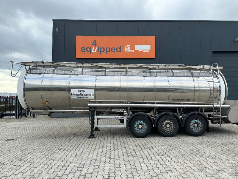 Feldbinder FOOD / LEVENSMIDDELEN / LEBENSMITTEL / 33.500L / 3-COMP / PUMP / NL-trailer / APK: 10-2026 - Напівпричіп цистерна: фото 2 Feldbinder FOOD / LEVENSMIDDELEN / LEBENSMITTEL / 33.500L / 3-COMP / PUMP / NL-trailer / APK: 10-2026 - Напівпричіп цистерна: фото 2