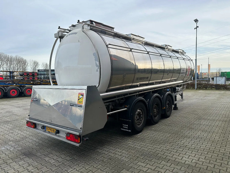 Feldbinder LEBENSMITTEL / LEVENSMIDDELEN FOOD / 33.500L / 3-COMP / PUMPE / INOX / NL-trailer / APK: 10-2026 - Напівпричіп цистерна: фото 3 Feldbinder LEBENSMITTEL / LEVENSMIDDELEN FOOD / 33.500L / 3-COMP / PUMPE / INOX / NL-trailer / APK: 10-2026 - Напівпричіп цистерна: фото 3