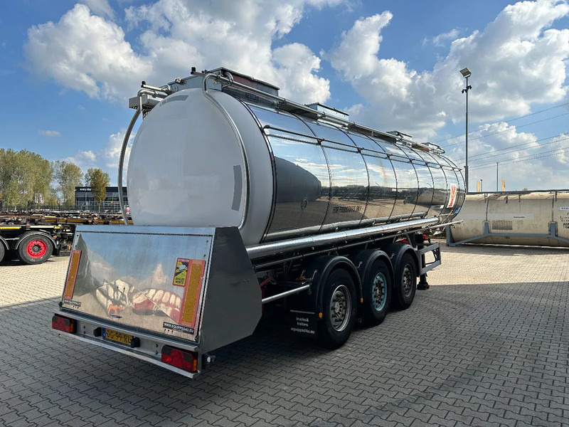 Feldbinder LEBENSMITTEL / LEVENSMIDDELEN FOOD / 33.500L / 3-COMP / PUMPE / NL-trailer / APK: 09-2026 - Напівпричіп цистерна: фото 3 Feldbinder LEBENSMITTEL / LEVENSMIDDELEN FOOD / 33.500L / 3-COMP / PUMPE / NL-trailer / APK: 09-2026 - Напівпричіп цистерна: фото 3