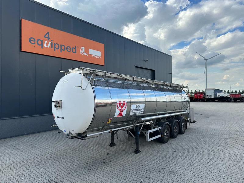 Feldbinder LEVENSMIDDELEN / FOOD / LEBENSMITTEL / 33.500L / 3-COMP / POMP / NL-trailer / APK: 03-2026 - Напівпричіп цистерна: фото 1 Feldbinder LEVENSMIDDELEN / FOOD / LEBENSMITTEL / 33.500L / 3-COMP / POMP / NL-trailer / APK: 03-2026 - Напівпричіп цистерна: фото 1