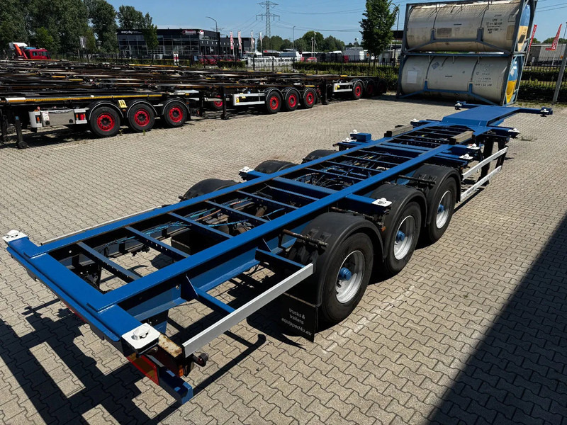 Groenewegen 40FT HC-chassis, BPW+Drum, liftaxle, NL-Chassis - Контейнеровоз/ Змінний кузов напівпричіп: фото 3 Groenewegen 40FT HC-chassis, BPW+Drum, liftaxle, NL-Chassis - Контейнеровоз/ Змінний кузов напівпричіп: фото 3