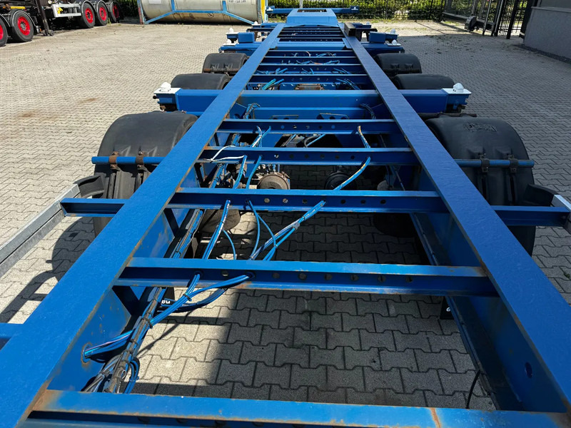 Контейнеровоз/ Змінний кузов напівпричіп Groenewegen 40FT HC-chassis, BPW+Trommel, Liftachse, NL-Chassis: фото 6