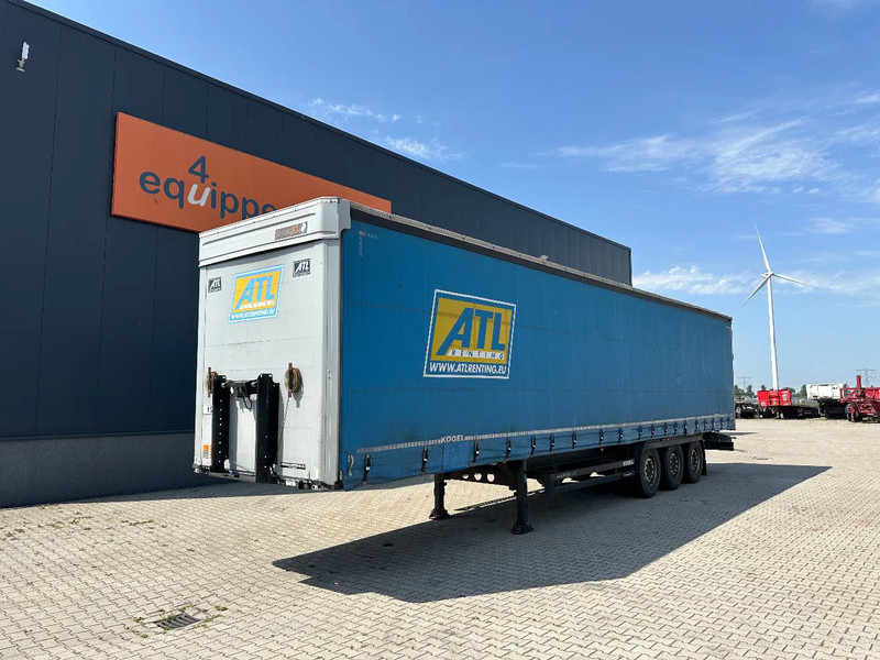 Kögel SAF INTRADISC, Internal height: 2.75m, NL-trailer, APK: 09/205, 2x available - Тентований напівпричіп: фото 1 Kögel SAF INTRADISC, Internal height: 2.75m, NL-trailer, APK: 09/205, 2x available - Тентований напівпричіп: фото 1