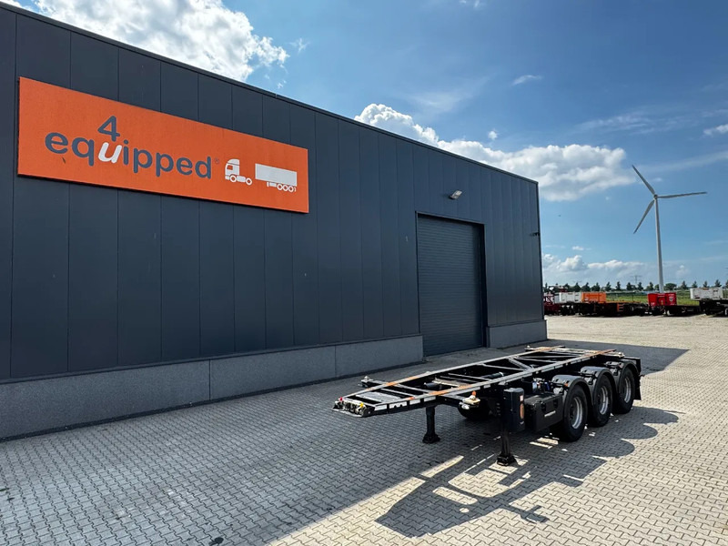 LAG 20FT, 3.540kg, BPW, ADR (EXII, EXII, FL, AT), NL, APK/ADR: 01/2026, 90% tyres - Контейнеровоз/ Змінний кузов напівпричіп: фото 1 LAG 20FT, 3.540kg, BPW, ADR (EXII, EXII, FL, AT), NL, APK/ADR: 01/2026, 90% tyres - Контейнеровоз/ Змінний кузов напівпричіп: фото 1