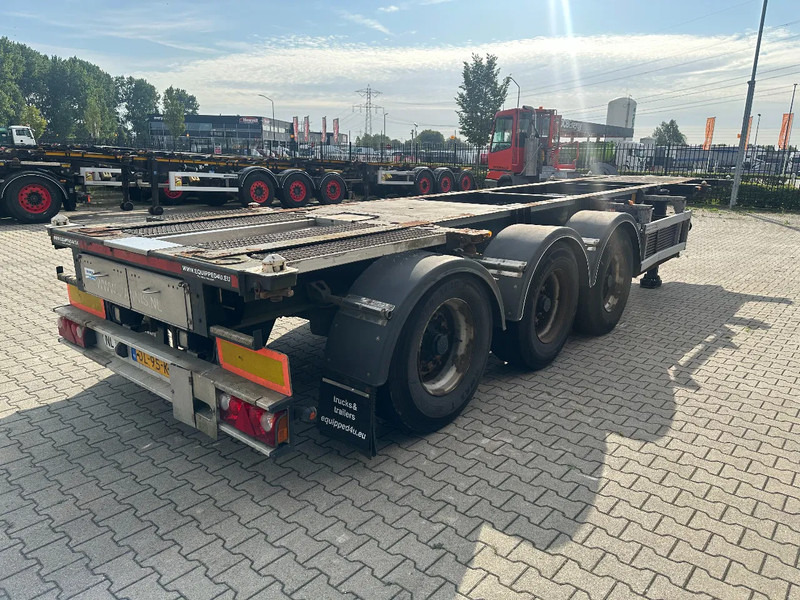 LAG 20FT + 30FT, BPW + DISC, LIFTAXLE, NL-CHASSIS - Контейнеровоз/ Змінний кузов напівпричіп: фото 3 LAG 20FT + 30FT, BPW + DISC, LIFTAXLE, NL-CHASSIS - Контейнеровоз/ Змінний кузов напівпричіп: фото 3