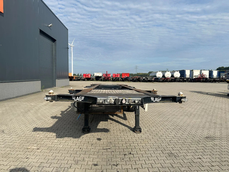 LAG 20FT + 30FT, BPW + DISC, LIFTAXLE, NL-CHASSIS - Контейнеровоз/ Змінний кузов напівпричіп: фото 5 LAG 20FT + 30FT, BPW + DISC, LIFTAXLE, NL-CHASSIS - Контейнеровоз/ Змінний кузов напівпричіп: фото 5