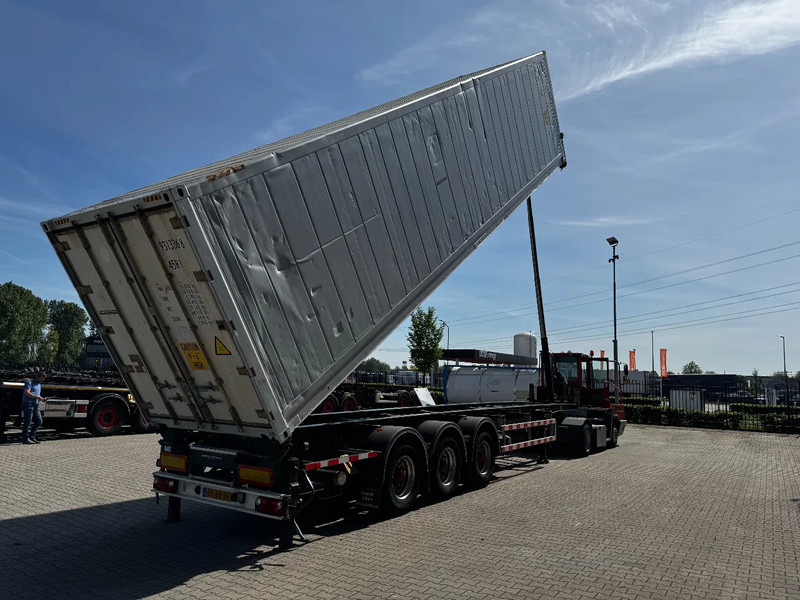 LAG SELF SUPPORTING 40FT Tipping-chassis, disc, liftaxle, Alcoa, NL-chassis, APK: 09-2025 - Контейнеровоз/ Змінний кузов напівпричіп: фото 4 LAG SELF SUPPORTING 40FT Tipping-chassis, disc, liftaxle, Alcoa, NL-chassis, APK: 09-2025 - Контейнеровоз/ Змінний кузов напівпричіп: фото 4