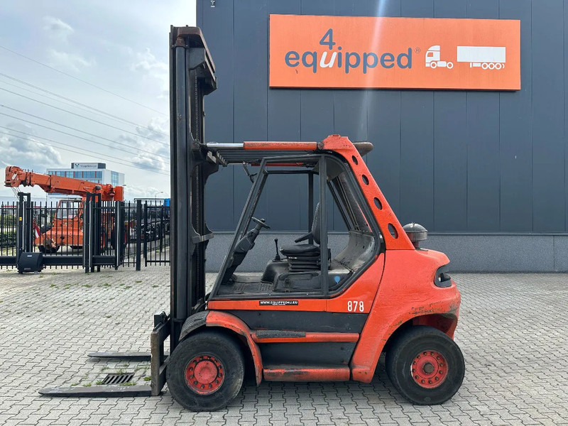 Linde H80D-03 FORKLIFT, 8000KG, duplex, 6 cil. Deutz diesel, 12.200hrs, - Дизельний навантажувач: фото 3 Linde H80D-03 FORKLIFT, 8000KG, duplex, 6 cil. Deutz diesel, 12.200hrs, - Дизельний навантажувач: фото 3