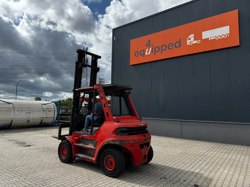 Linde H80D FORKLIFT, 8000KG, duplex, 6 cil. Deutz diesel, 14.934hrs, - Дизельний навантажувач: фото 3 Linde H80D FORKLIFT, 8000KG, duplex, 6 cil. Deutz diesel, 14.934hrs, - Дизельний навантажувач: фото 3