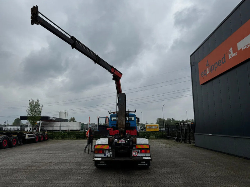 MAN FE 410A, 6x4, EURO 2, Palfinger PK17000 Crane + VDL HOOK, full spring, manual gearbox, MOT 9/2025 - Гаковий мультиліфт вантажівка, Вантажівка з маніпулятором: фото 5 MAN FE 410A, 6x4, EURO 2, Palfinger PK17000 Crane + VDL HOOK, full spring, manual gearbox, MOT 9/2025 - Гаковий мультиліфт вантажівка, Вантажівка з маніпулятором: фото 5