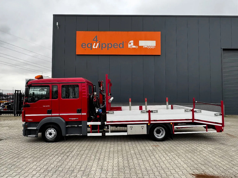 MAN TGL 8.180 Dubbele Cabine (DOKA), HMF535 K3 kraan met slechts 283 uur en 211.164km, EURO-6, oprij-platen, NL-truck, APK: 11/2025 - Автовоз вантажівка, Вантажівка з маніпулятором: фото 2 MAN TGL 8.180 Dubbele Cabine (DOKA), HMF535 K3 kraan met slechts 283 uur en 211.164km, EURO-6, oprij-platen, NL-truck, APK: 11/2025 - Автовоз вантажівка, Вантажівка з маніпулятором: фото 2